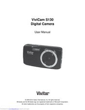 Vivitar ViviCam S130 User Manual