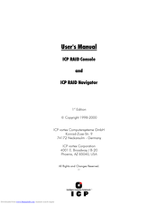 ICP RAID Console User Manual