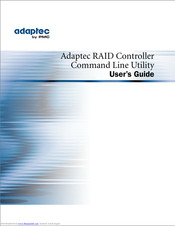 Adaptec Command Line Utility User Manual