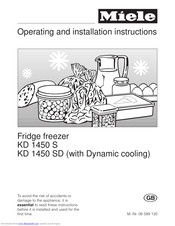 Miele KD 1450 S Operating And Installation Manual