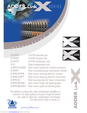 ADDER X-RMK-SC Installation And Use Manual