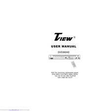 Tview DVD360HD User Manual