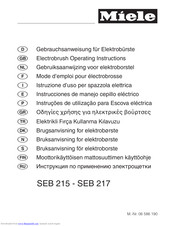 Miele SEB 215 Operating Instructions Manual