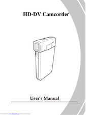 AgfaPhoto HD-DV Camcorder User Manual