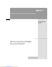 HP 53131A Programming Manual