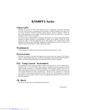 Albatron KM400TA Series User Manual