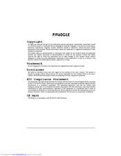 Albatron PI960GLE User Manual