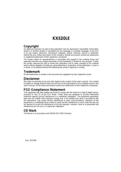 Albatron KX520LE User Manual