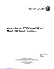 Alcatel-Lucent 1200 User Manual