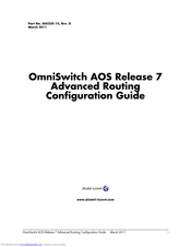 alcatel OmniSwitch AOS 7 Configuration Manual