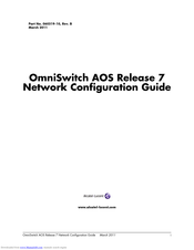 Alcatel-Lucent OmniSwitch AOS Release 7 Manual