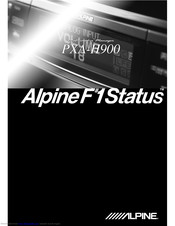 Alpine Multimedia Manager PXA-H900 Owner's Manual