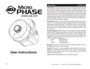 American DJ Micro Phase User Instructions