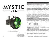 American DJ Mystic LED User Instructions