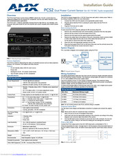 Amx PCS2 Installation Manual