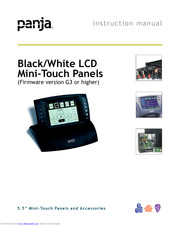 panja Black/White LCD Instruction Manual