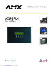 Amx AXU-SPL4 Instruction Manual
