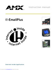 Amx i!-EmailPlus Instruction Manual