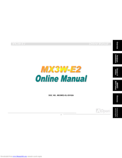 AOpen MX3W-E2 Online Manual