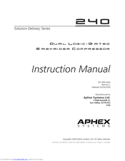 Aphex 240 Instruction Manual