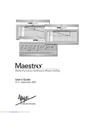 Apogee Maestro User Manual