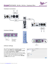 Apogee Mini-Me Setup Manual