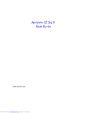 Apricorn EZ Gig II User Manual