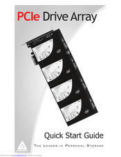 Apricorn PCIe Drive Array Quick Start Manual