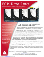 Apricorn PCIe Drive Array Specifications