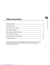 Archos 9.7 Carbon Manual