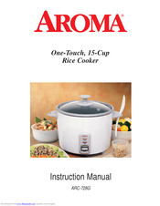 Aroma ARC-728G Instruction Manual