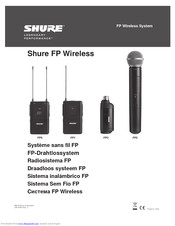 Shure FP Wireless User Manual