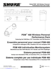 Shure PSM400 Wireless Personal User Manual