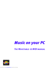 TerraTec WaveTable Manual