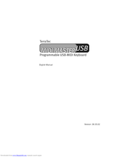 TerraTec MIDI Master USB Manual