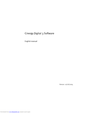 TerraTec Cinergy Digital 3 Manual