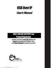 SIIG USB Over IP User Manual