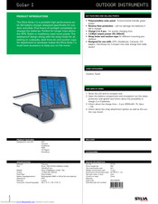 Silva Solar I Product Introduction