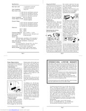 Arx DI-PLUS Owner's Manual