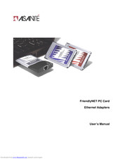 Asante FriendlyNET PC Card User Manual