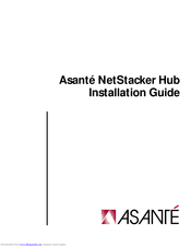 Asante NetStacker Hub Installation Manual