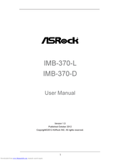 ASRock MB-370-D User Manual