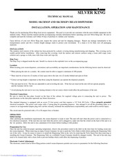 Silver King SKCRM2P Technical Manual