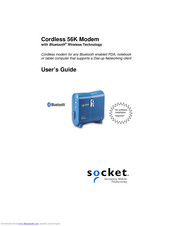 Socket CompactFlash 56K Modem Card User Manual