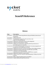 Socket ScanAPI Reference Manual