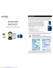 Socket Go Wi-Fi! P500 Quick Start Manual