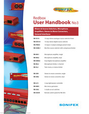 Sonifex Redbox RB-OA3R User Handbook Manual