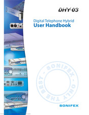 Sonifex DHY-03 User Handbook Manual