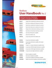 Sonifex Redbox RB-DA6G User Handbook Manual
