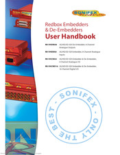 Sonifex Redbox RB-VHDMA8 User Handbook Manual